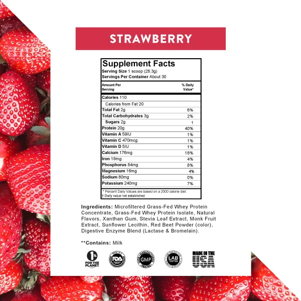 Grass-Fed Whey Protein