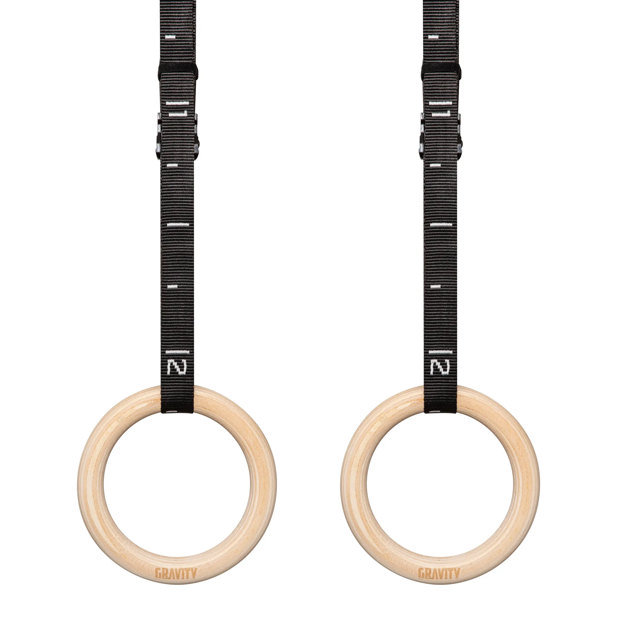 Gravity Fitness Wooden Gymnastic Rings