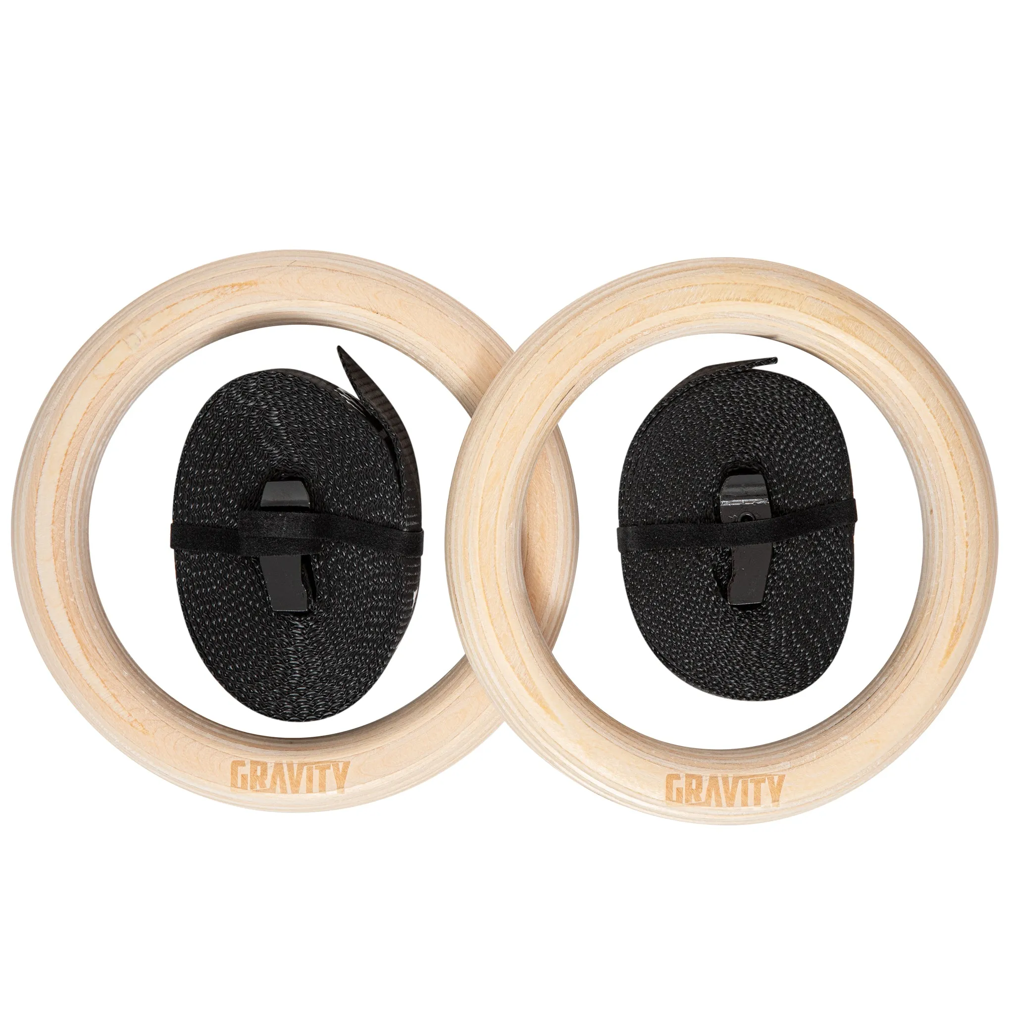 Gravity Fitness Wooden Gymnastic Rings