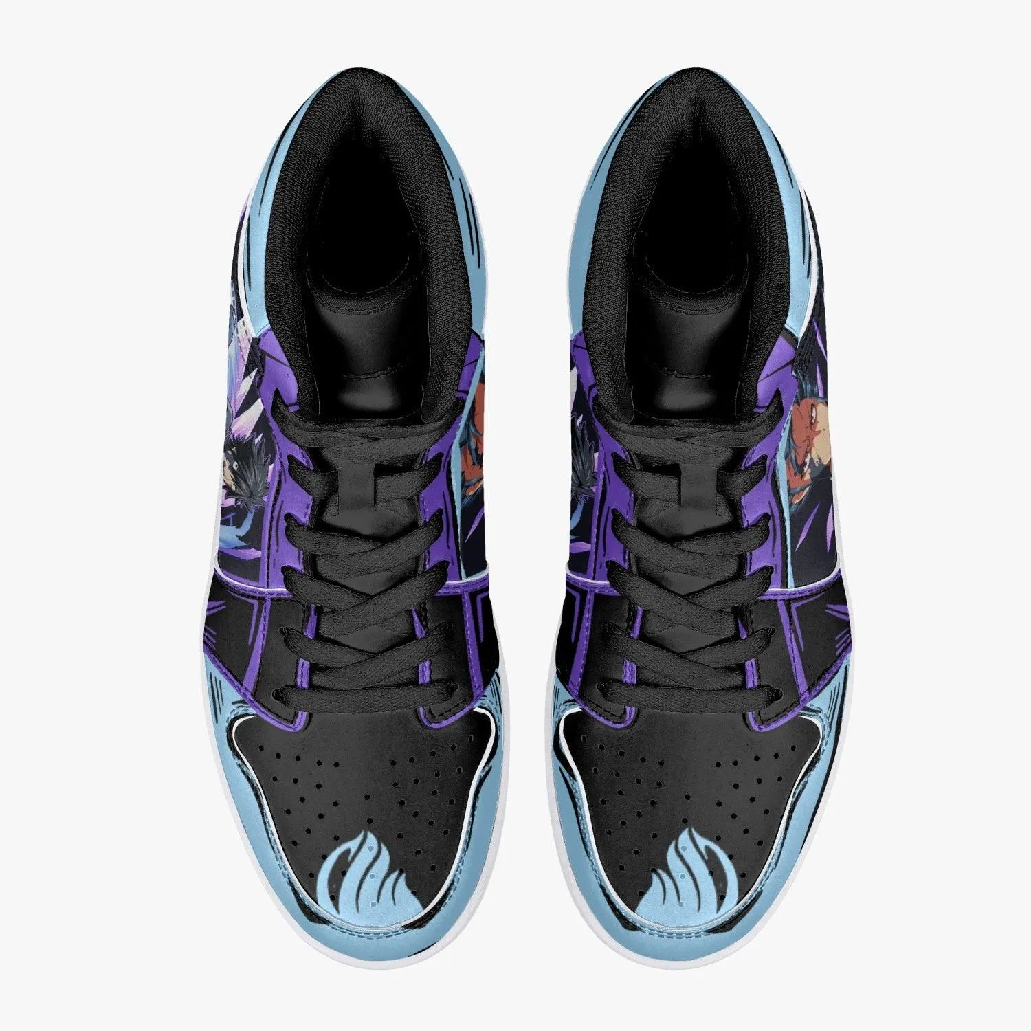 Gray Fullbuster Fairy Tail Mid 1 Basketball Shoes