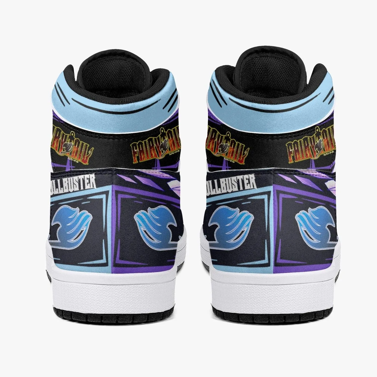 Gray Fullbuster Fairy Tail Mid 1 Basketball Shoes