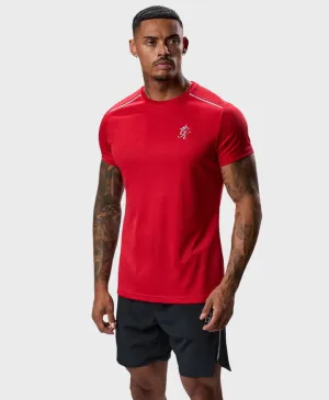 Gym King Flex T-shirt Pepper Red Marl