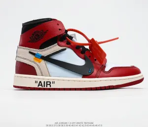 High Quality Popular Fashion Brand Air Jordan 1 Retro High 'Off-White Chicago'