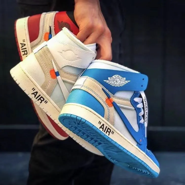 High Quality Popular Fashion Brand Air Jordan 1 Retro High 'Off-White Chicago'