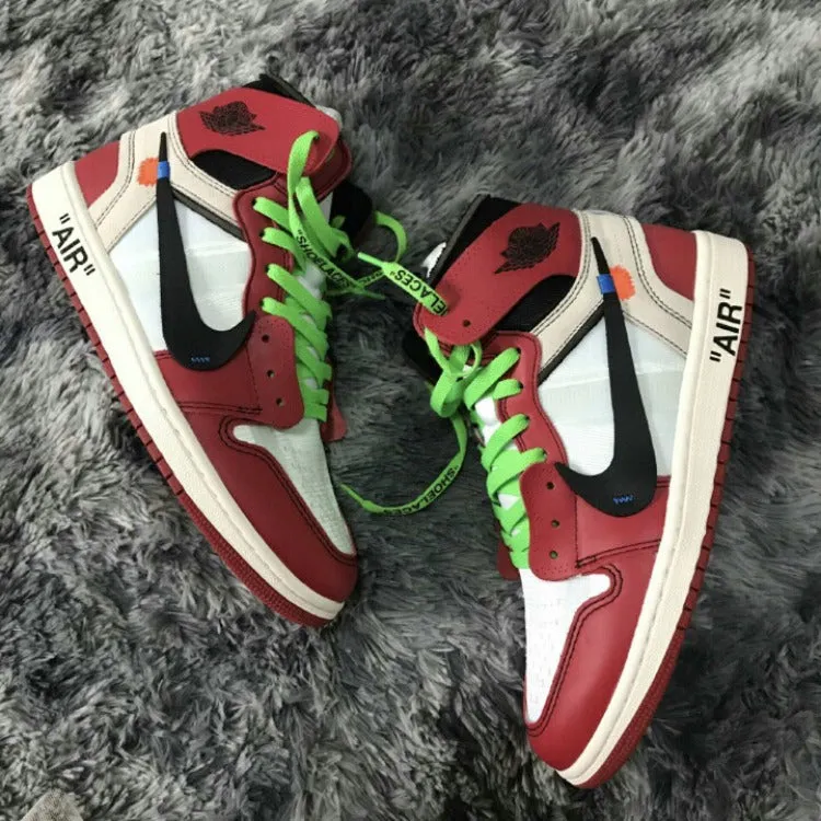 High Quality Popular Fashion Brand Air Jordan 1 Retro High 'Off-White Chicago'