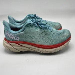 Hoka One One Shoes Women Size 8 Wide Clifton 88 Blue Athletic Road Running 3931
