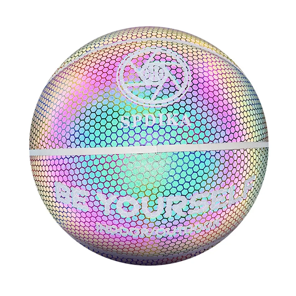 Holographic Luminous Reflective Basketball