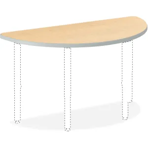 HON Build Half Round Table 60"W x 30"D