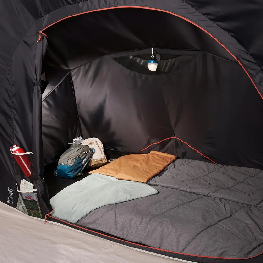 Inflatable camping tent - Air Seconds 4.2 F&B - 4 Person - 2 Bedroom