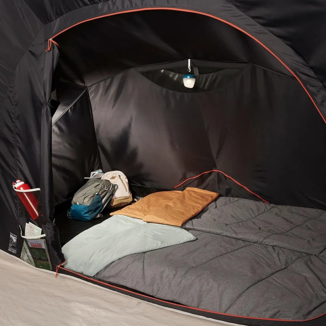 Inflatable camping tent - Air Seconds 4.2 F&B - 4 Person - 2 Bedroom
