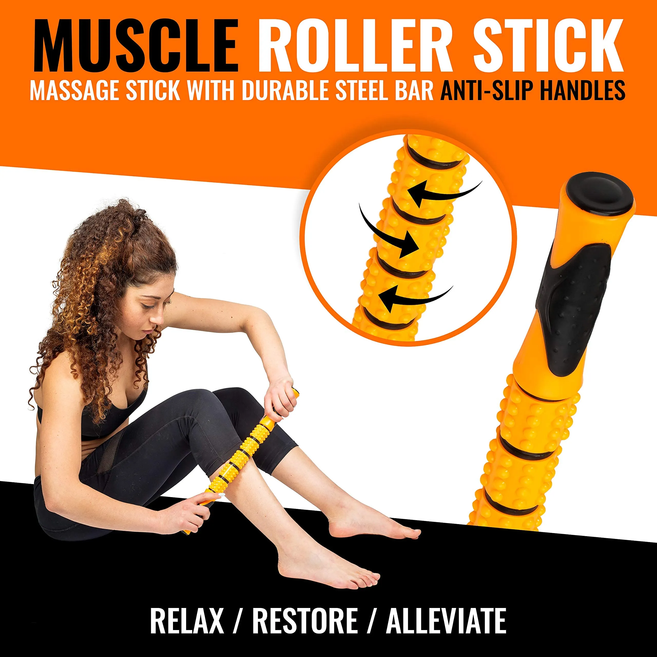 Invincible Fitness Foam Roller Set