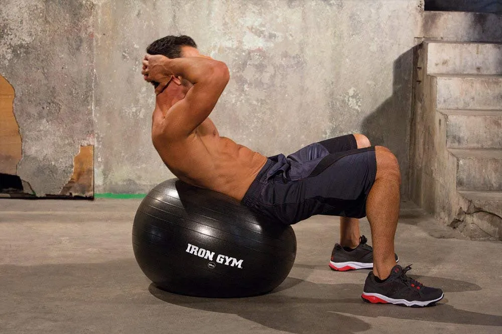 Iron Gym Essential Exercise Ball and Pump