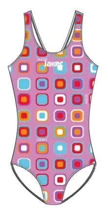 Jaked Girls' One-Piece GEOMETRIC JWNUA05008