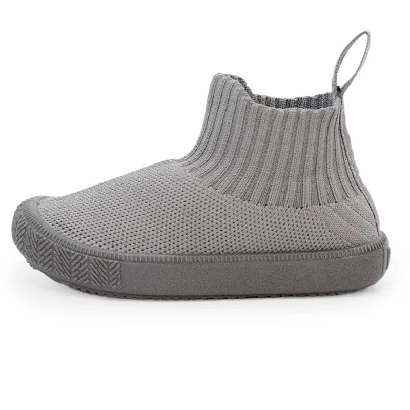 Jan & Jul Hi-Top Knit Me-Put-On Sneaker Shoes