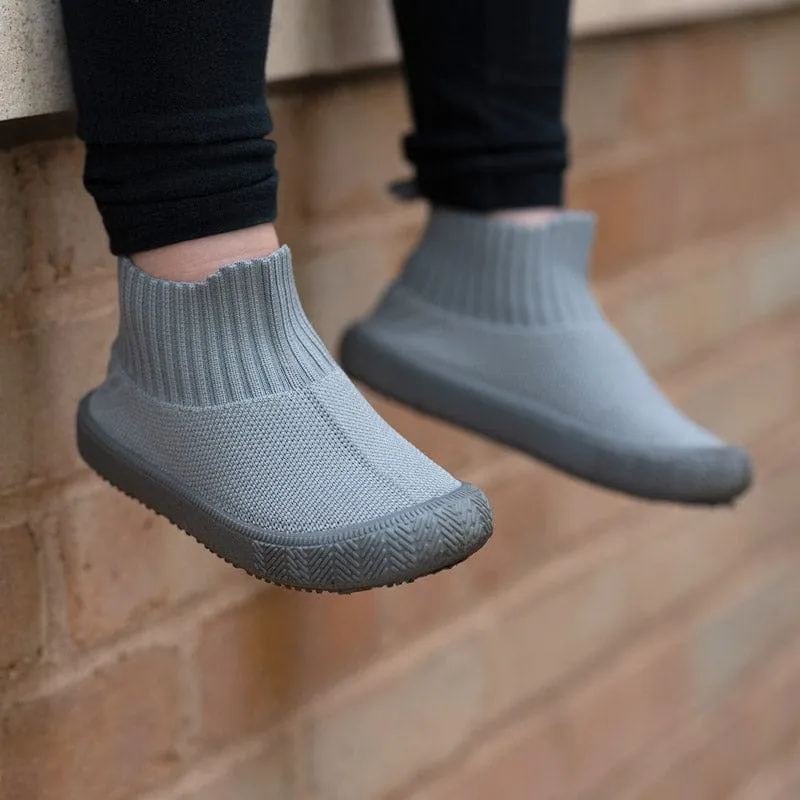 Jan & Jul Hi-Top Knit Me-Put-On Sneaker Shoes