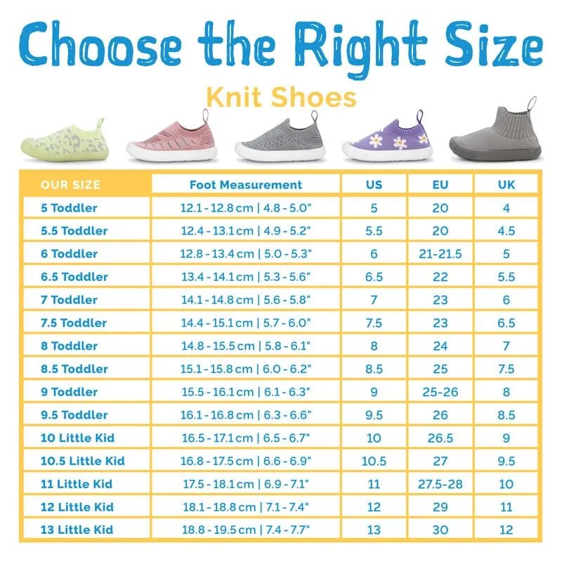 Jan & Jul Hi-Top Knit Me-Put-On Sneaker Shoes