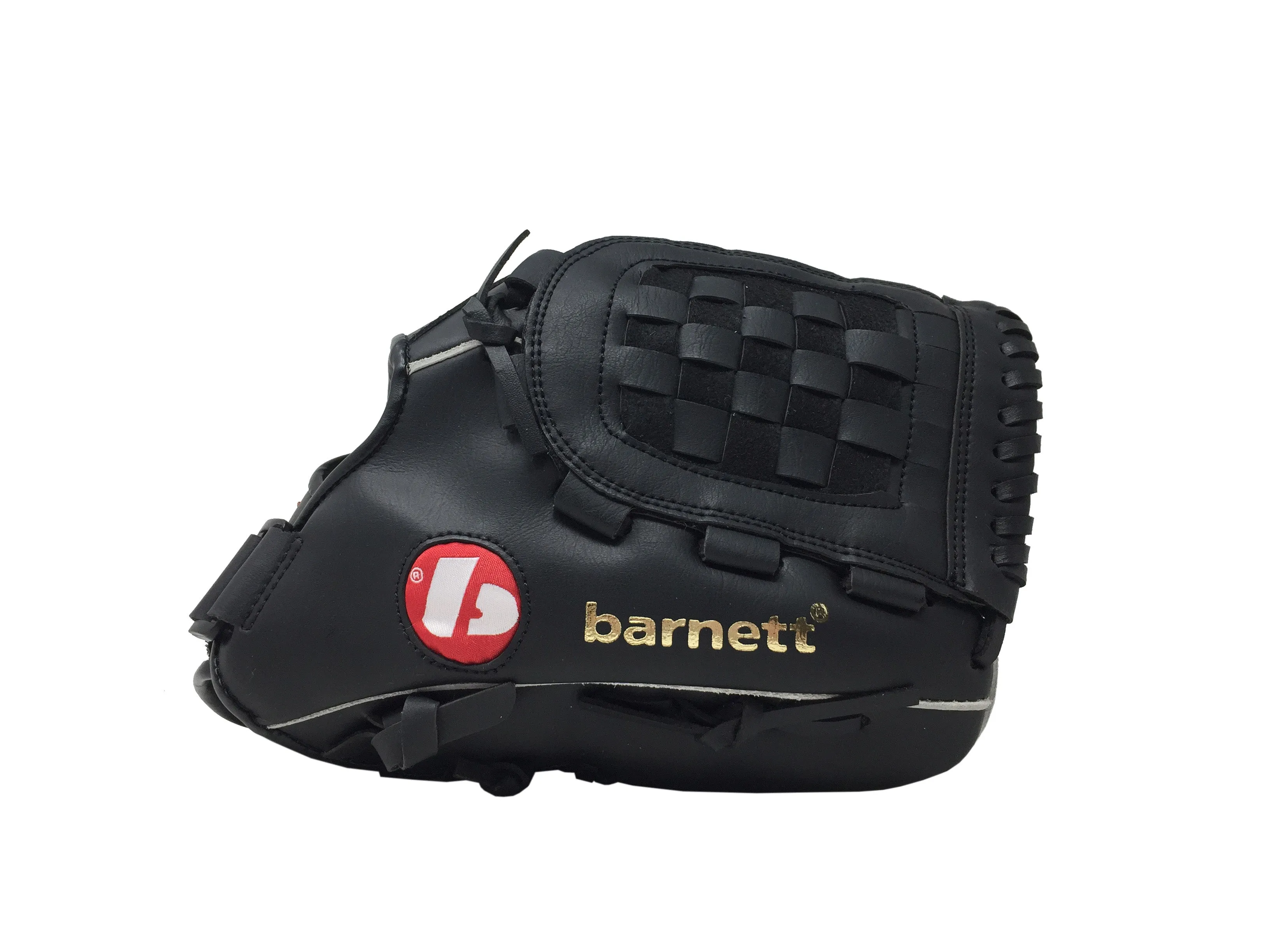 JL-120 Vinyl baseball glove, Outfield, size 12, Black