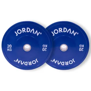 Jordan Fitness Coloured Bumper Plates 20kg | Bundle