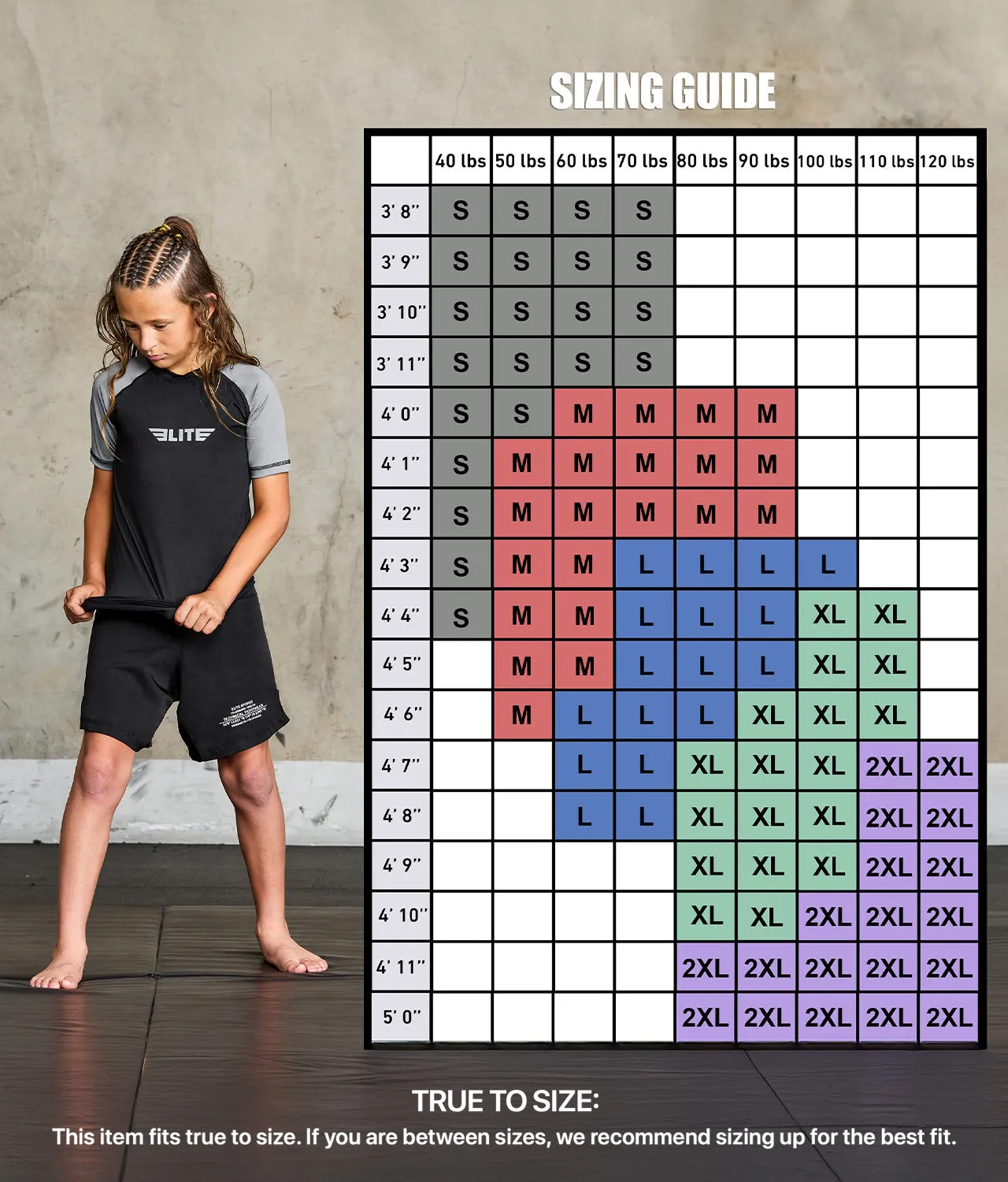 Kids' Standard Gray Short Sleeve Training Rash Guard