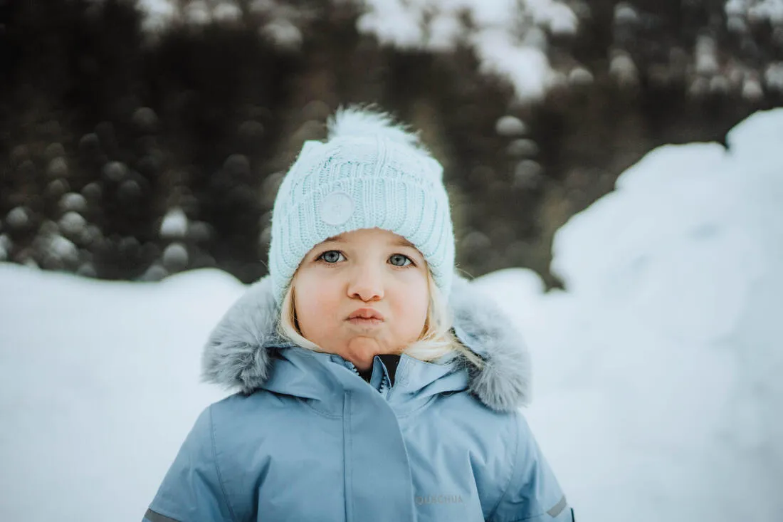 Kids’ Warm Hiking Parka - SH500 MOUNTAIN - Child aged 2-6