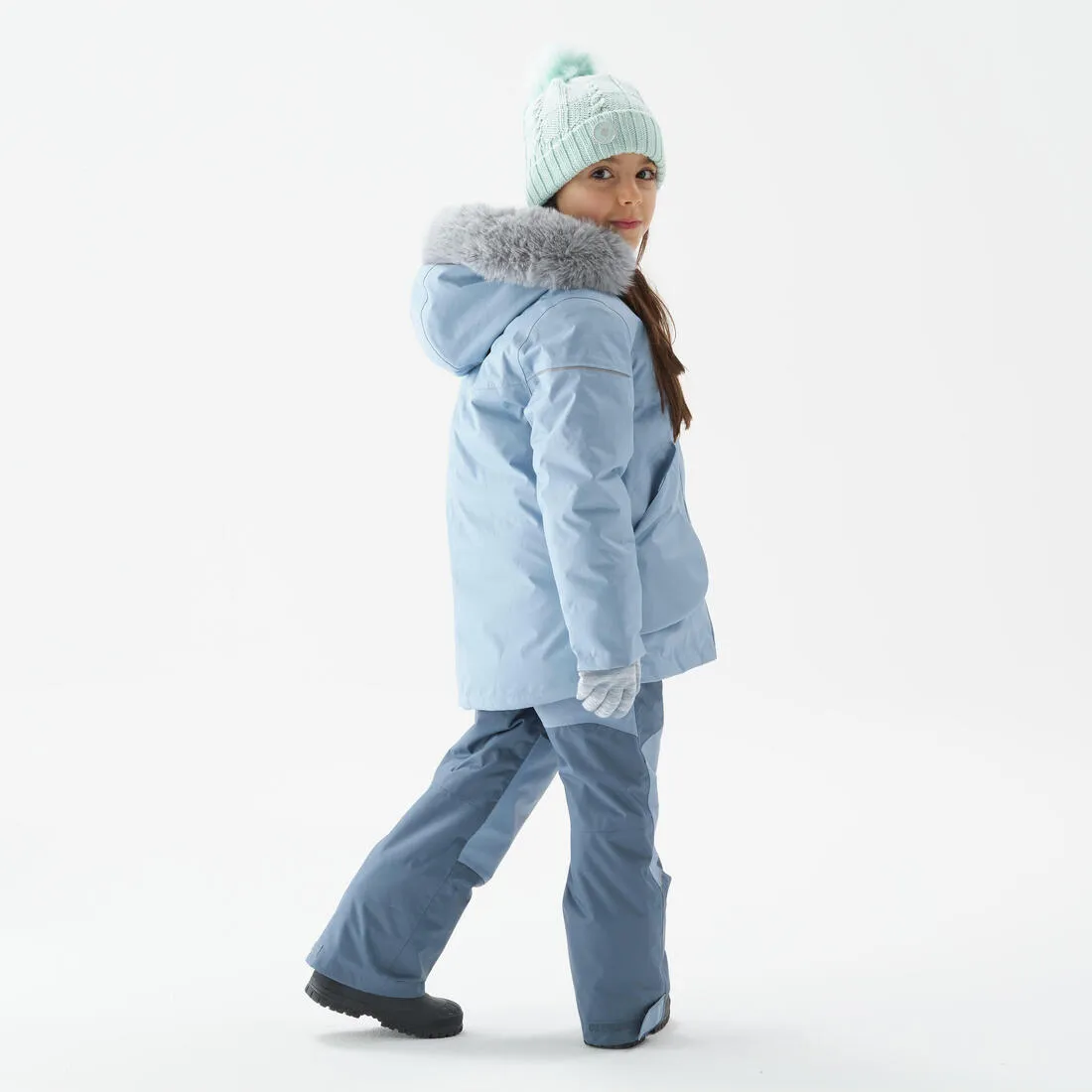 Kids’ Warm Hiking Parka - SH500 MOUNTAIN - Child aged 2-6