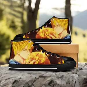 Kuroko Basketball Shoes High Tops Sneakers for Kids and Adults