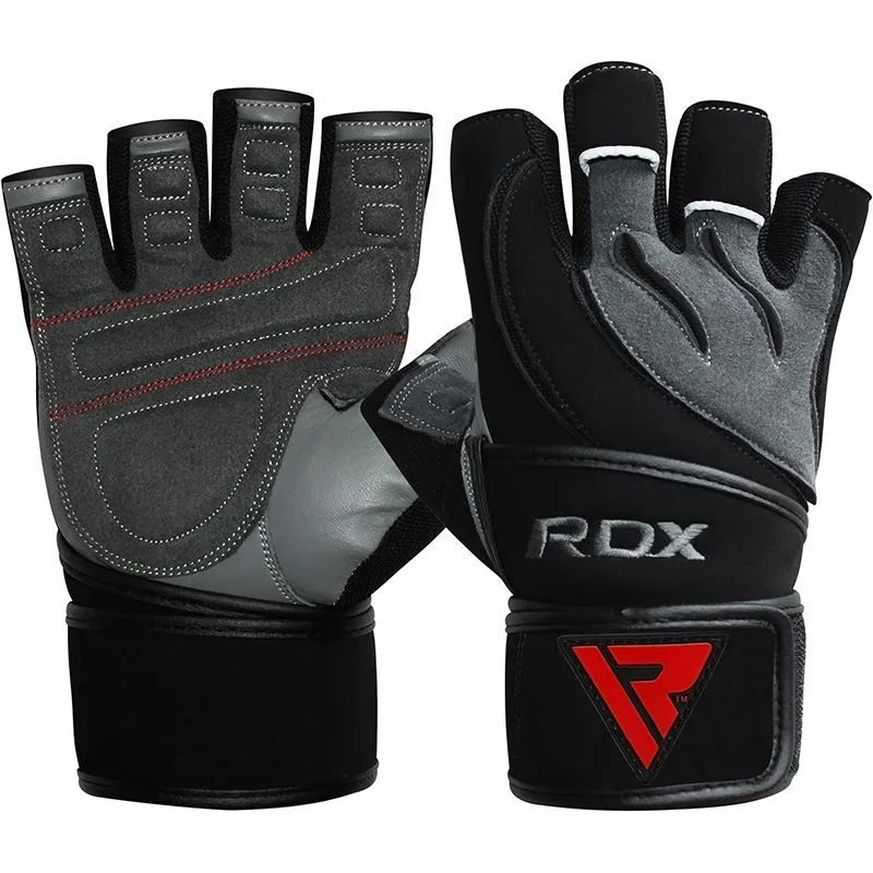 L4 Deepoq Leather Gym Gloves - RDX