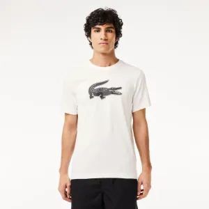 Lacoste Men's Sport 3D Print Croc Jersey T-Shirt