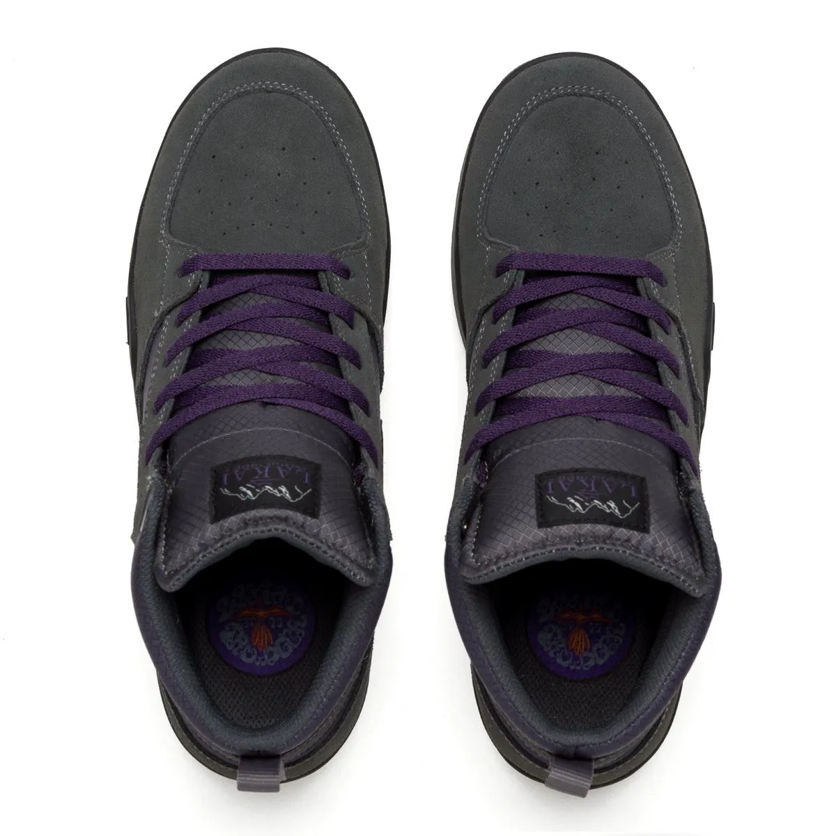 Lakai Trudger Weather Treated Skate Shoes - Black / Grey