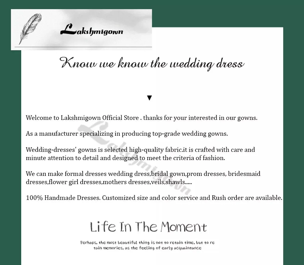 Lakshmigown Lace Boho Spaghetti Straps Wedding Dress for Bride V Neck Women Wedding Gown vestidos para mujer elegantes y bonitos