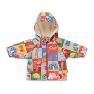 Look At Our Tails Kids Rain Jacket