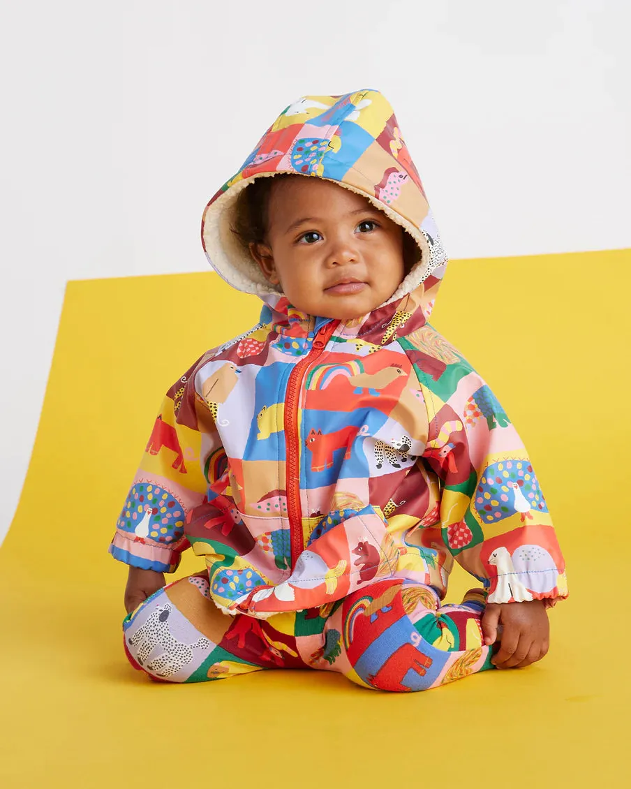Look At Our Tails Kids Rain Jacket