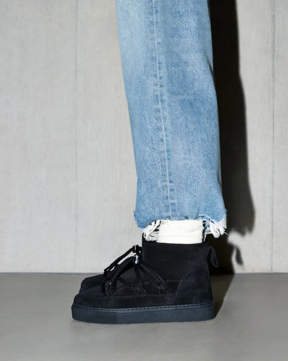 Low Sneaker Boot In Black