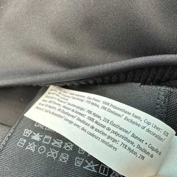 Lululemon Women's Energy Bra *High Support, Size 34 DDD Cup, Black