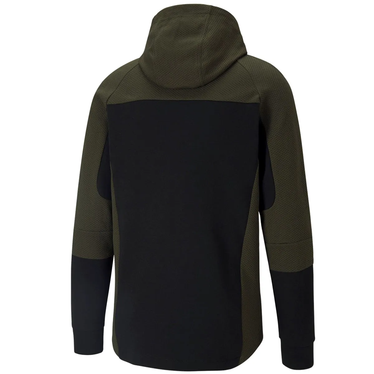 Manchester City Evostripe hooded presentation tracksuit 2021 green - Puma