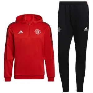 Manchester United hooded training technical tracksuit 2022 - Adidas