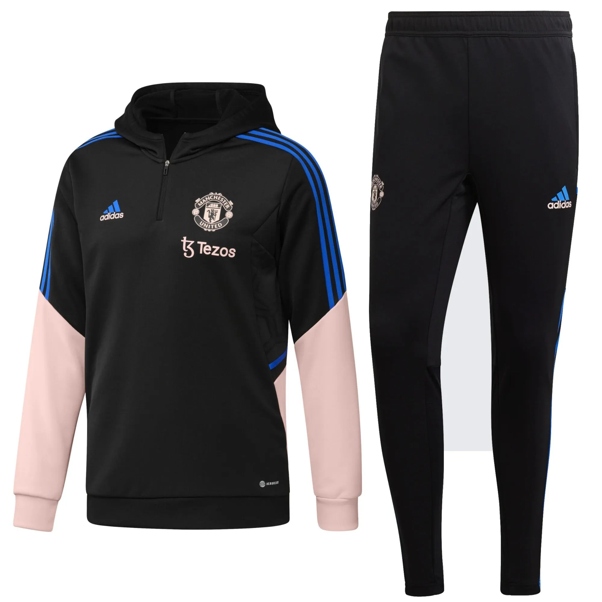 Manchester United hooded training technical tracksuit 2023 - Adidas