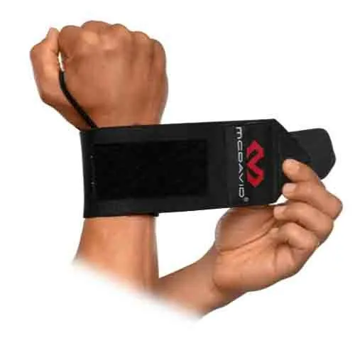 McDavid X503-BK Heavy Duty Wrist Wraps - Black