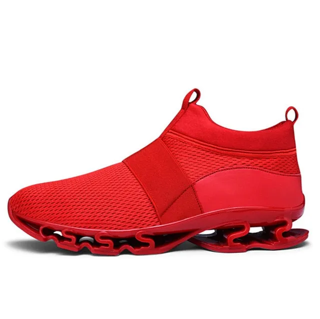 Men lightweight breathable elastic shoes