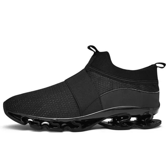 Men lightweight breathable elastic shoes