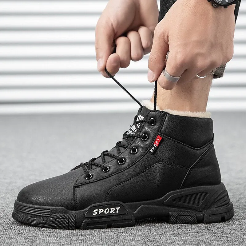 Men Sneakers Winter Tenis Shoes Boots