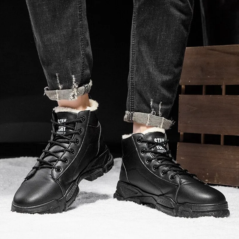 Men Sneakers Winter Tenis Shoes Boots