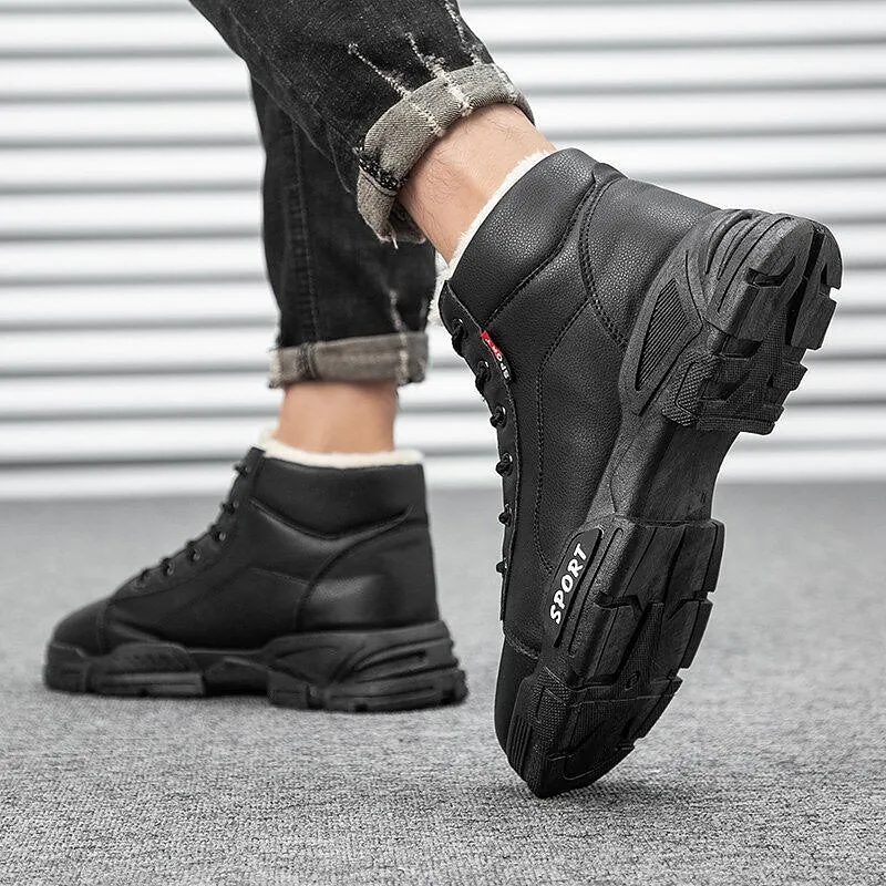 Men Sneakers Winter Tenis Shoes Boots