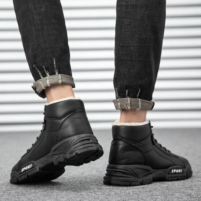 Men Sneakers Winter Tenis Shoes Boots