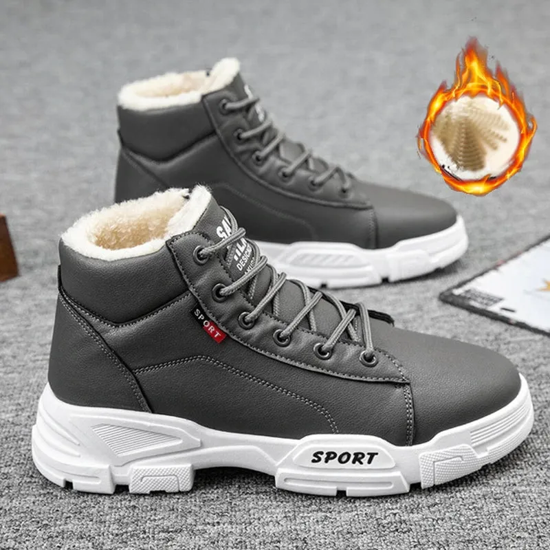 Men Sneakers Winter Tenis Shoes Boots