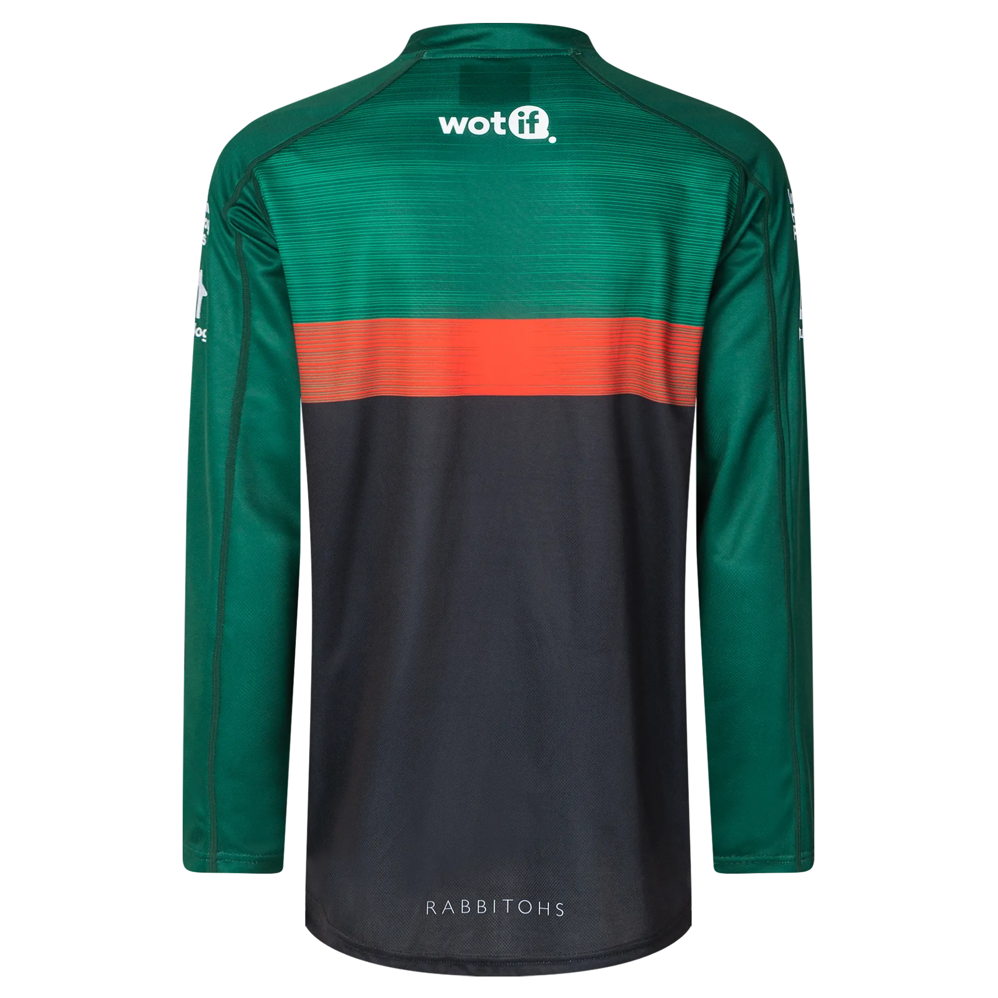 Mens 2025 South Sydney Rabbitohs Long Sleeve Quarter Zip Training tee