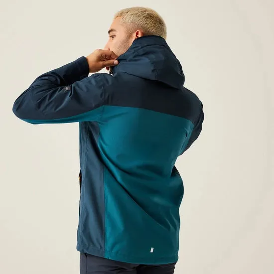 Men's Birchdale Waterproof Jacket Moroccan Blue Navy Moonlight Denim