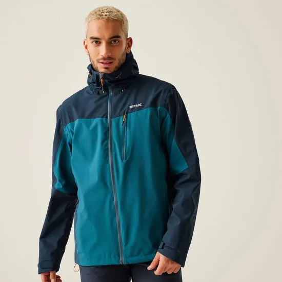 Men's Birchdale Waterproof Jacket Moroccan Blue Navy Moonlight Denim