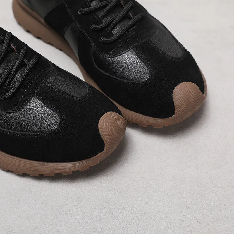Men's Genuine Tendon Bottom Comfortable German Training Casual Shoes