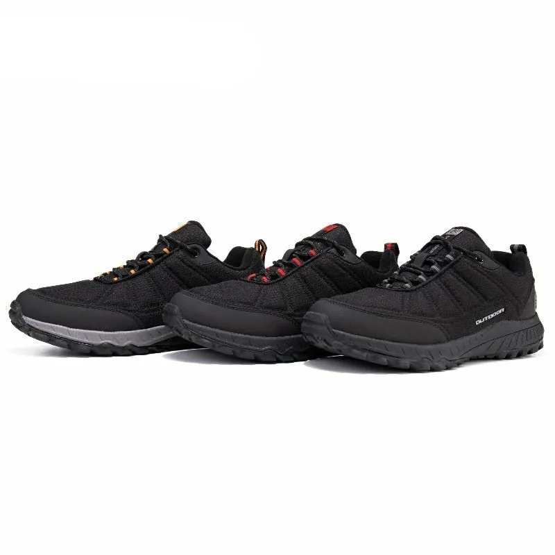 Men's hiking shoes non-slip wear-resistant waterproof leather sports shoes